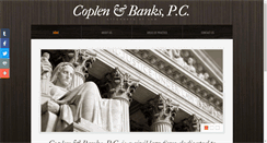 Desktop Screenshot of coplenbanks.com